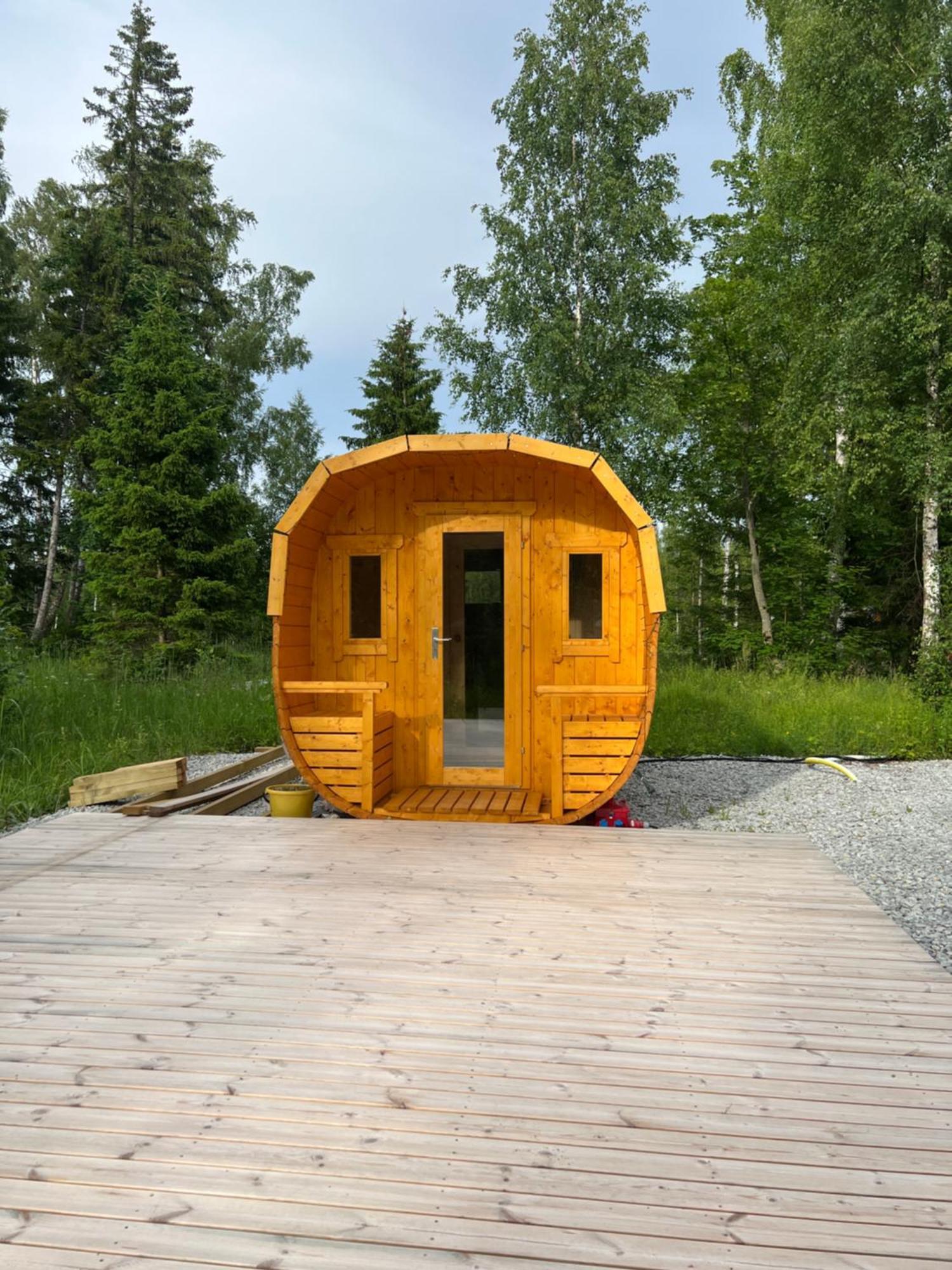 Marika Puhkekuela - Metsanurga Oeoemaja "Shared Bathroom" Nova Extérieur photo